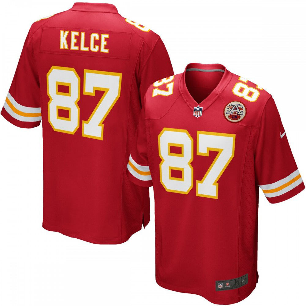 Travis Kelce Kansas City Chiefs Nike Youth Game Jersey - Red-Profan Arena